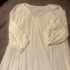 NWT gauze top with button sleeve